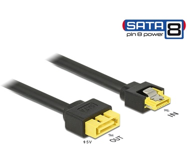 Delock 0.3m, SATA/SATA 8p