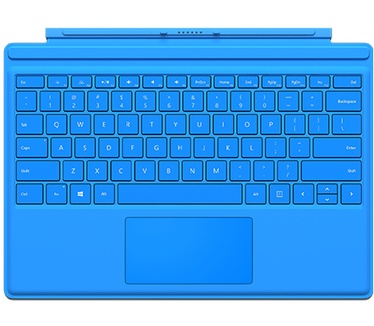 Microsoft Surface Pro 4 Type Cover Qwerty Lichtblauw
