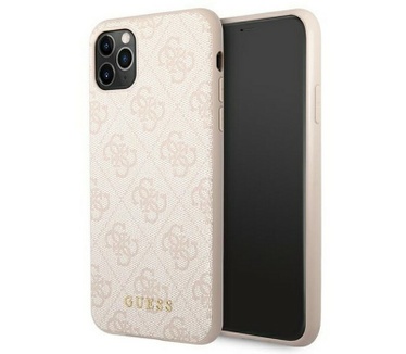 Guess 4G Hard Case - Apple iPhone 11 Pro Max (6.5") - Roze Roze