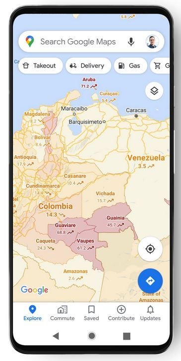 Google Maps Krijgt Kaart Met Kleurcodes Op Basis Van Coronabesmettingen It Pro Nieuws Tweakers