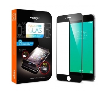 Spigen Full Cover Glass Protector Apple iPhone 6s Plus - SGP11635 - Black