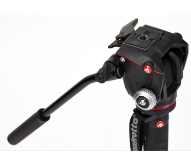 Manfrotto XPRO Monopod (4 secties) + videokop XPRO2W