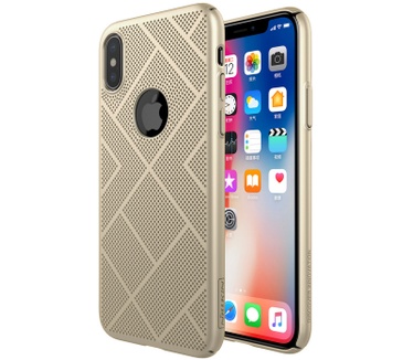 Nillkin Air Hard Case voor Apple iPhone X (5.8") - Goud  Goud