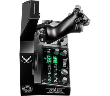 Thrustmaster Viper TQS Mission Pack Zilver, Zwart