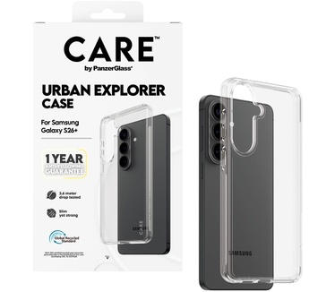 PanzerGlass CARE™ by PanzerGlass® Urban Explorer Case Transparent Samsung Galaxy S26+