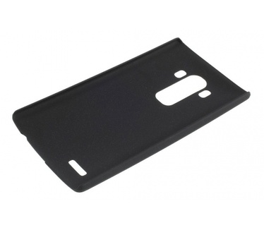 Kees Zand-textuur Hardcover Hoesje LG G4 - Zwart