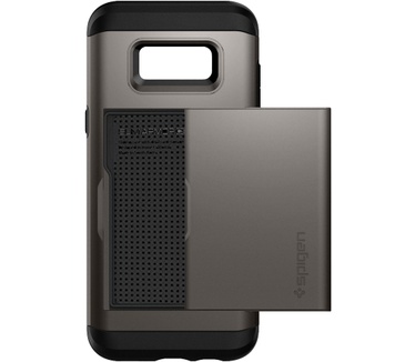 Spigen Samsung Galaxy S8 Plus Hoesje Slim Armor CS Zwart