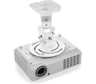Techly Universal Ceiling Bracket for Projector, White ICA-PM 100WH