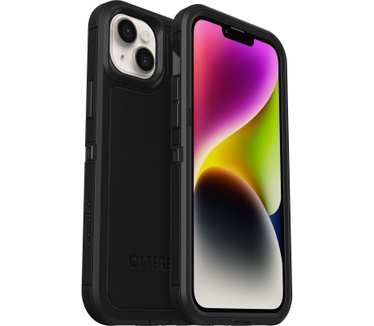 Otterbox OtterBox Defender XT-hoes voor iPhone 14 Plus met MagSafe, schokbestendig, valbestendig, ultrarobuust, 5x getest volgens militaire standaard, Zwart, Geen retailverpakking