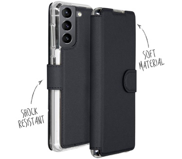 Accezz Xtreme Wallet Bookcase Samsung Galaxy S21 FE - Zwart (Galaxy S21 FE) Zwart