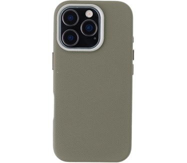 Accezz Mesh Backcover met MagSafe voor de Apple iPhone 16 Pro - Donkergrijs