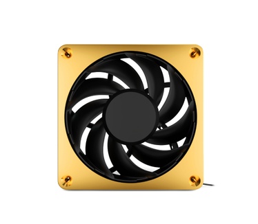 Alphacool Apex Stealth Metal Power fan 3000rpm Gold, 120mm