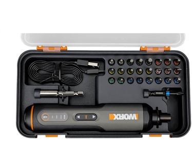 Worx Wkrtak akumulatorowy 4V+akces.