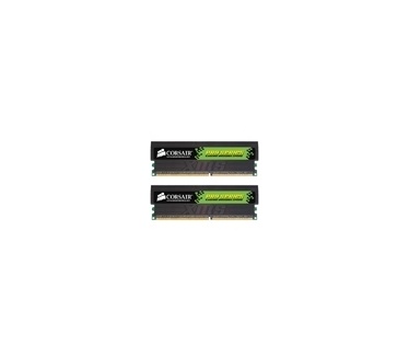 1GB x 2 (2GB) PC4400 DDR, CL3 (Corsair, TWINX2048-4400PRO)