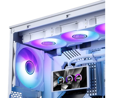 Phanteks Glacier One 360M25 LCD White