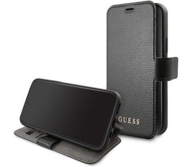 Guess Iridescent Book Case Apple iPhone 11 Pro Max (6.5") - Zwart  Zwart
