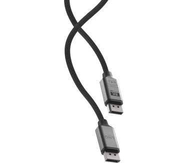 Linq LQ48025 - 8K/60Hz DisplayPort to DisplayPort Pro Cable 2m Zwart