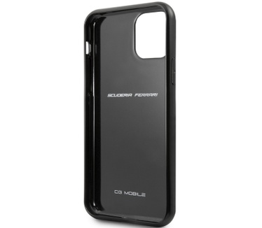 Ferrari SF Carbon Hard Case - Apple iPhone 11 (6.1'') - Zwart  Zwart
