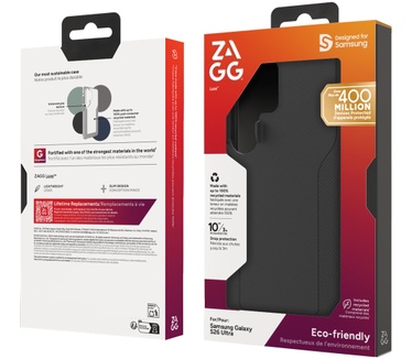 Zagg Luxe (iPhone 15/14 Plus) Zwart