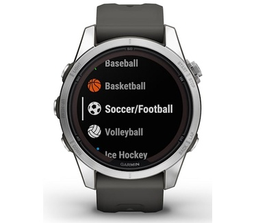 Garmin fēnix 7S Pro, Solar Edition Zilver (Grafiet)