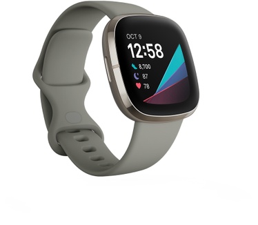 Fitbit Versa Sense Sage Grey Silver