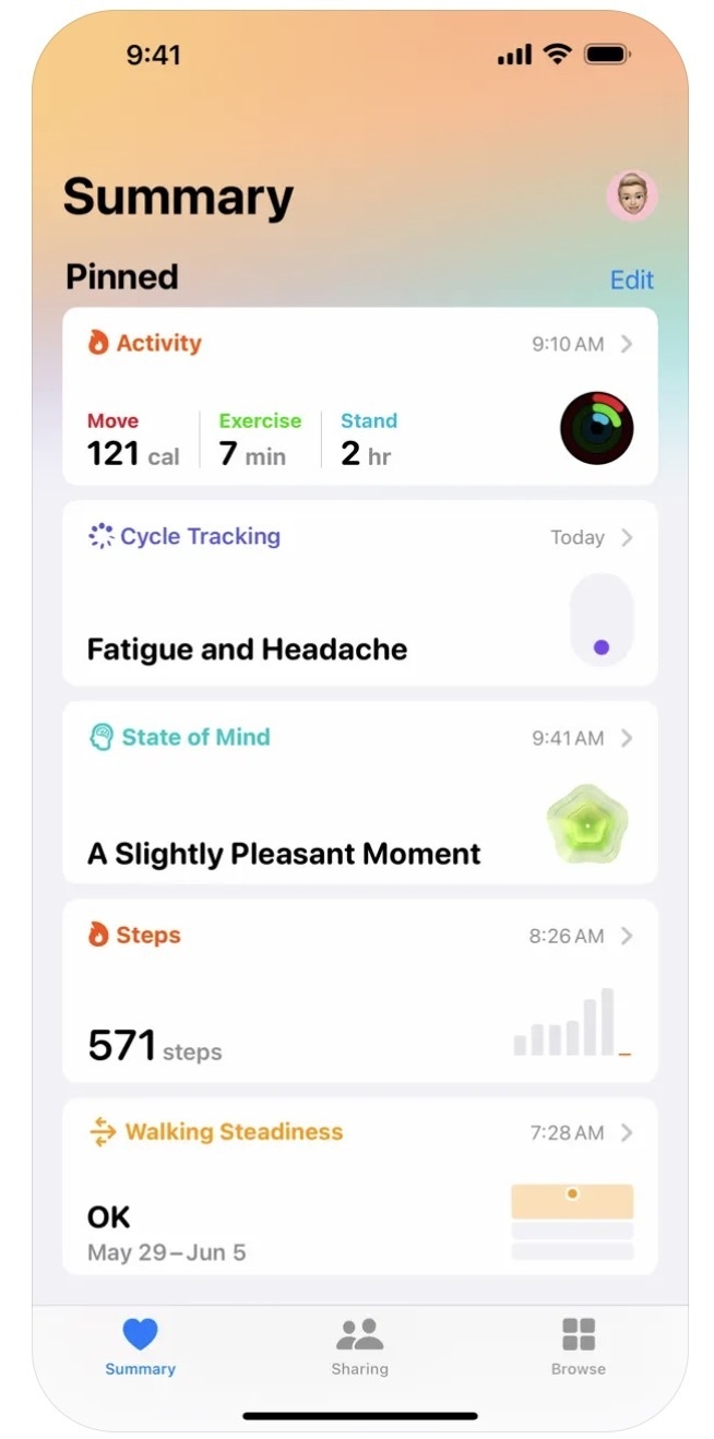 Gezondheid-app in iOS 18. Bron: Apple App Store
