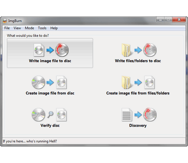 ImgBurn 2.5.2.0 screenshot (481 pix)