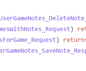 Steam notes-code