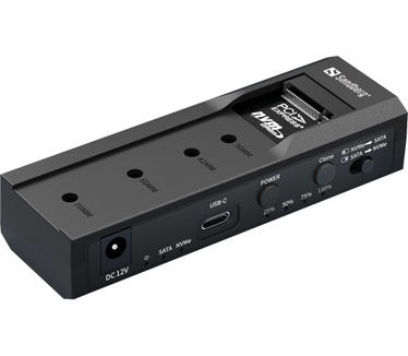 Sandberg USB-3 Cloner+Dock M2+NVMe+SATA