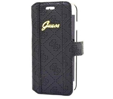 Guess Originele Scarlett Bookcase hoesje voor de iPhone 7 - Zwart Zwart