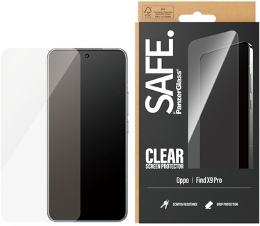 PanzerGlass SAFE. by PanzerGlass® Screen Protector OPPO Find X9 Pro | Ultra-Wide Fit