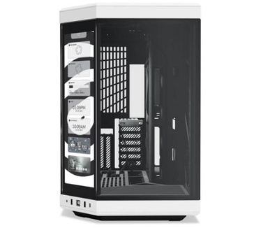 HYTE Y70 Touch - Zwart/Wit