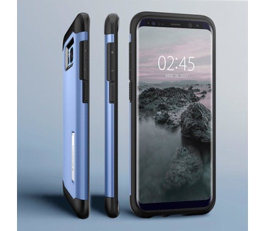 Spigen Slim Armor Samsung Galaxy S8 Case  Blauw