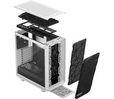 Fractal Design Meshify 2 Compact White TG Clear Tint