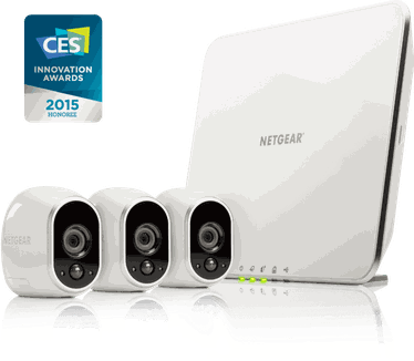 Netgear Arlo Camera set van 3