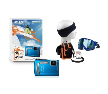 Olympus Tough TG-320 Alpine Kit Blauw