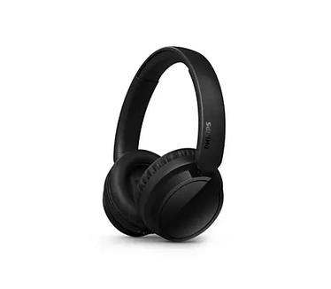 Philips 5000-serie TAH5209BK lichtgewicht On Ear draadloze Bluetooth Headphones met Passive Noise Isolation - 65 uur afspeeltijd, natuurlijk geluid, heldere gesprekken, dynamische bass, 2 uur USB-laden - Zwart