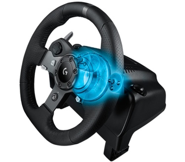 Logitech G920 Driving Force Aluminium, Zwart