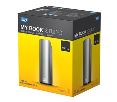 WD My Book Studio for Mac USB 3.0 4TB Aluminium