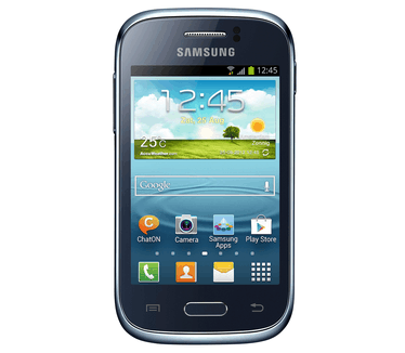 Samsung Galaxy Young Blauw (Vodafone-prepaid)
