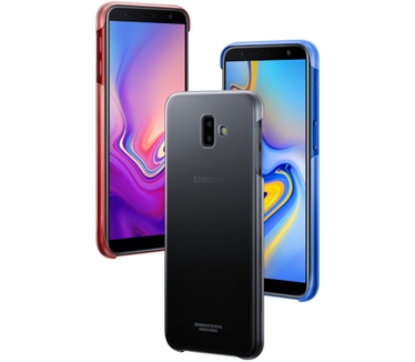 Samsung Galaxy J6+ Gradation Cover (Galaxy J6 Plus) Blauw