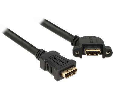 Delock 0.25m 2xHDMI