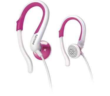 Philips Ear hook Headphone SHS4848 (Roze)