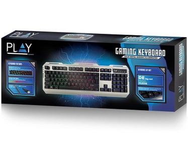 Ewent PL3316 Metalen Gaming Toetsenbord (Qwertz DE)
