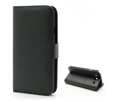 qMust Wallet Case met stand LG Optimus G Pro (black)