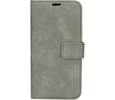 Mobiparts Classic Wallet Case Apple iPhone 15 Granite Grey