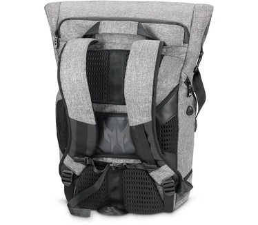 Acer Predator Gaming Rolltop Backpack (PBG6A0) Grijs