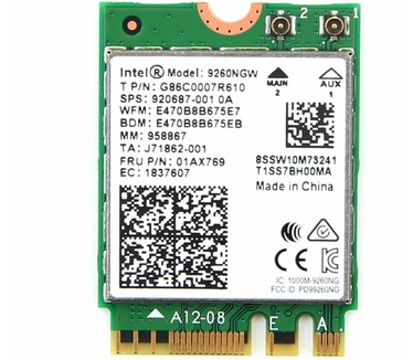 Intel Wireless-AC 9260 (no vPro)