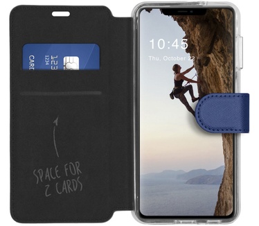 Accezz Xtreme Wallet Bookcase iPhone 13 Pro - Donkerblauw