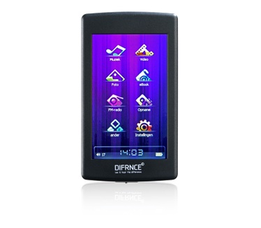 Difrnce MP3000 4GB Zwart
